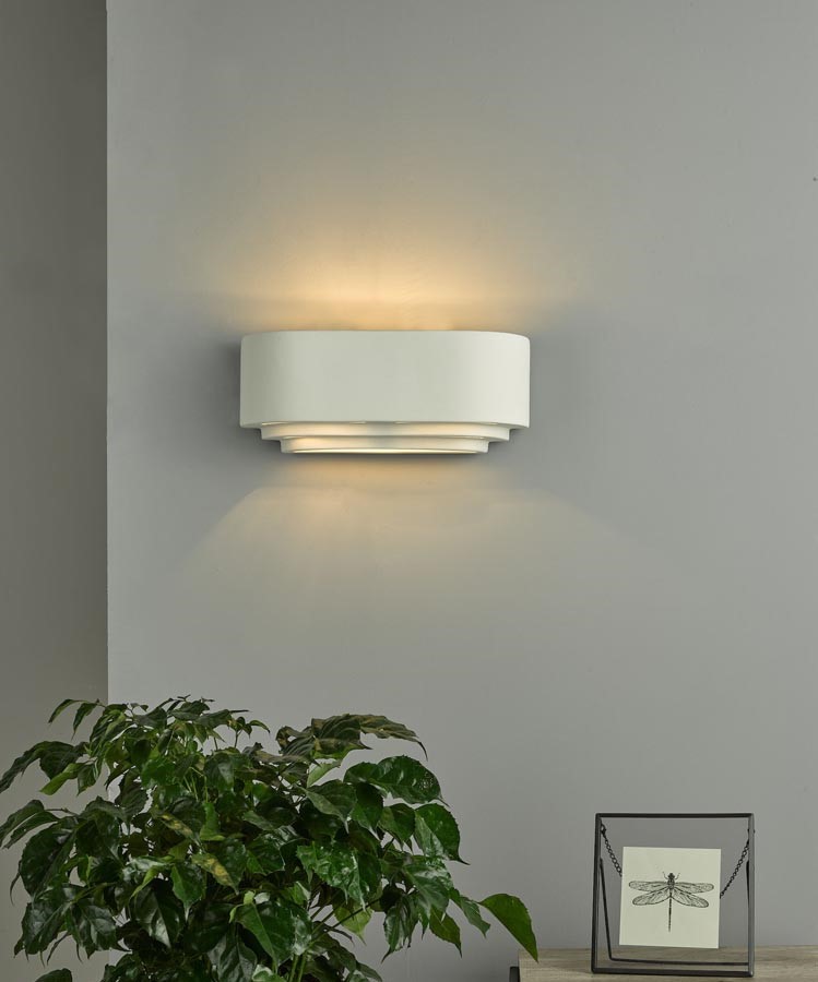 DNAL10372 Danlo Ceramic Wall Washer White - Image 2