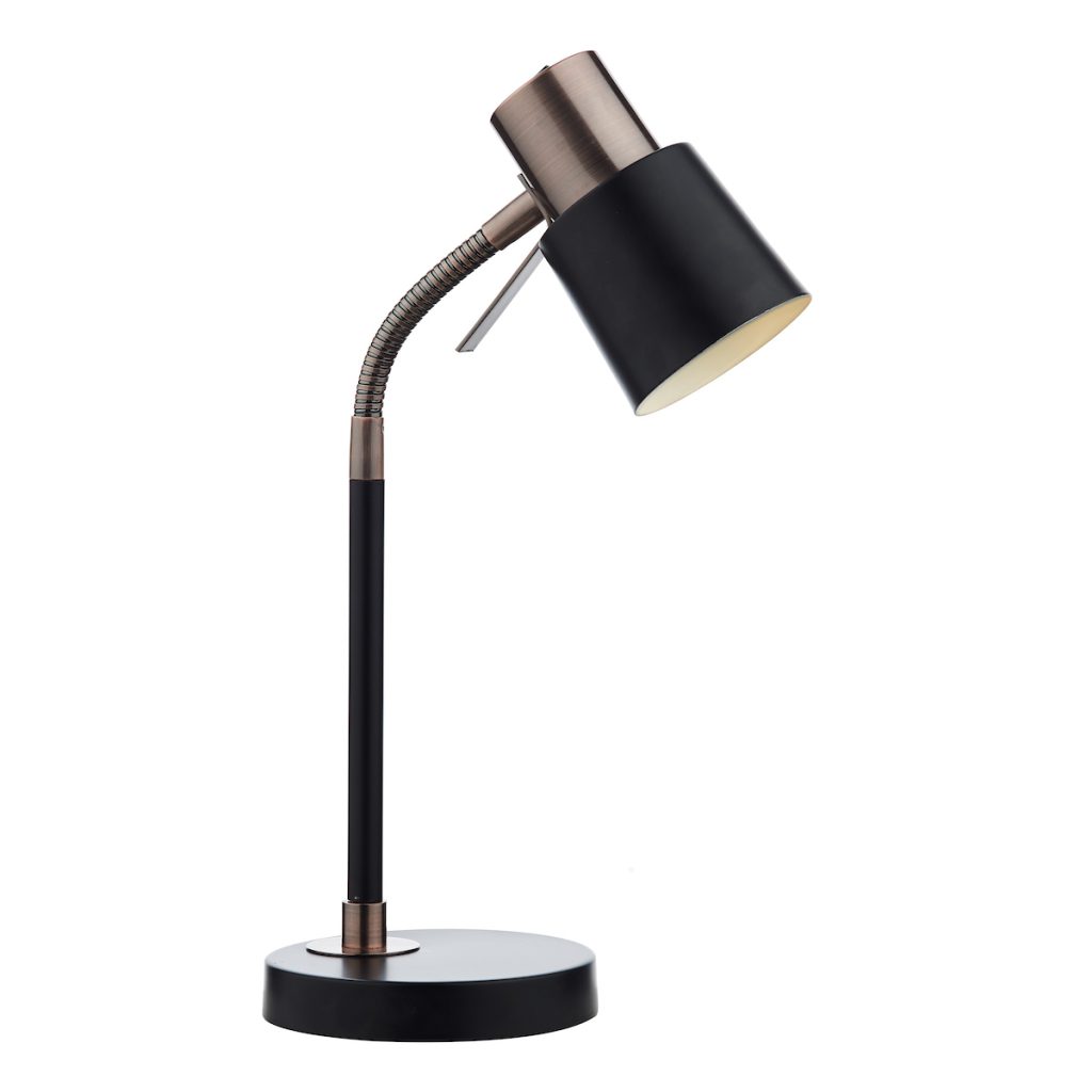 Noban Task Lamp Matt Black