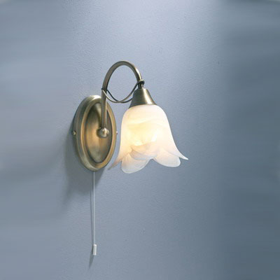 DUOD100775 Single Wall light ANTIQUE BRASS