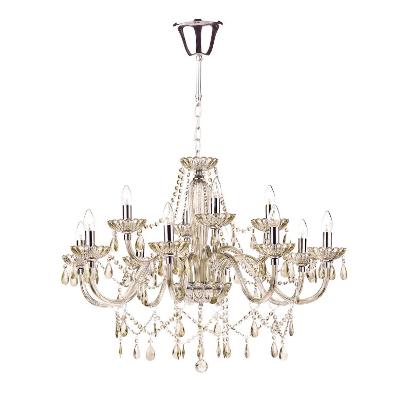 Rappor 12 Light Chandelier Champagne