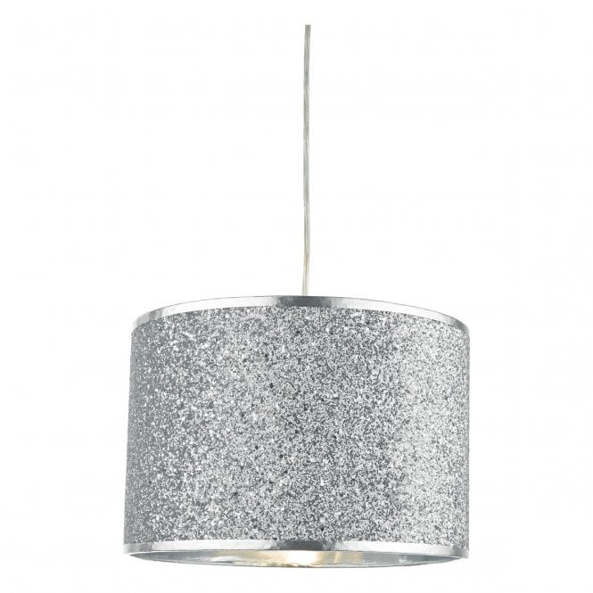 Easy Fit 30cm Silver Glitter Shade