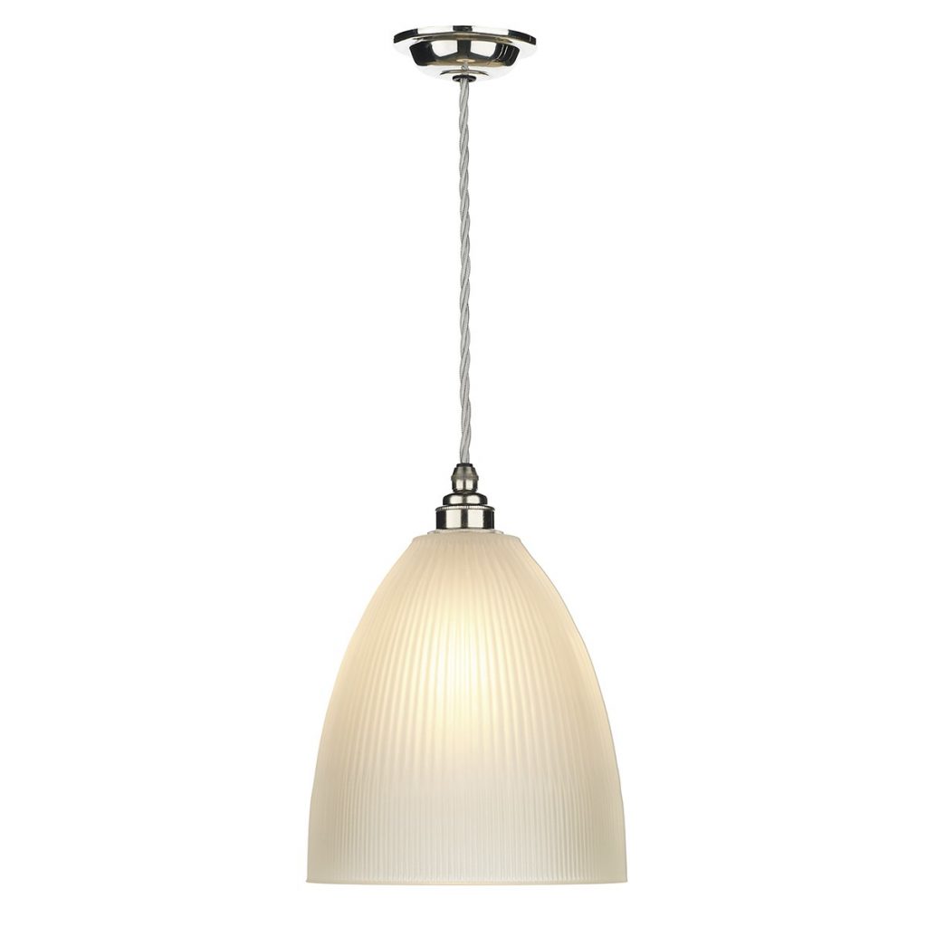 DUX0150 Pendant Nickel frosted glass