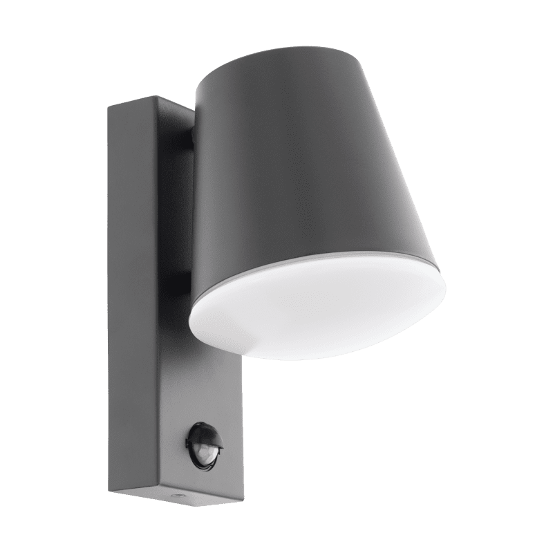 4197451 CONE Sensor Wall light Black