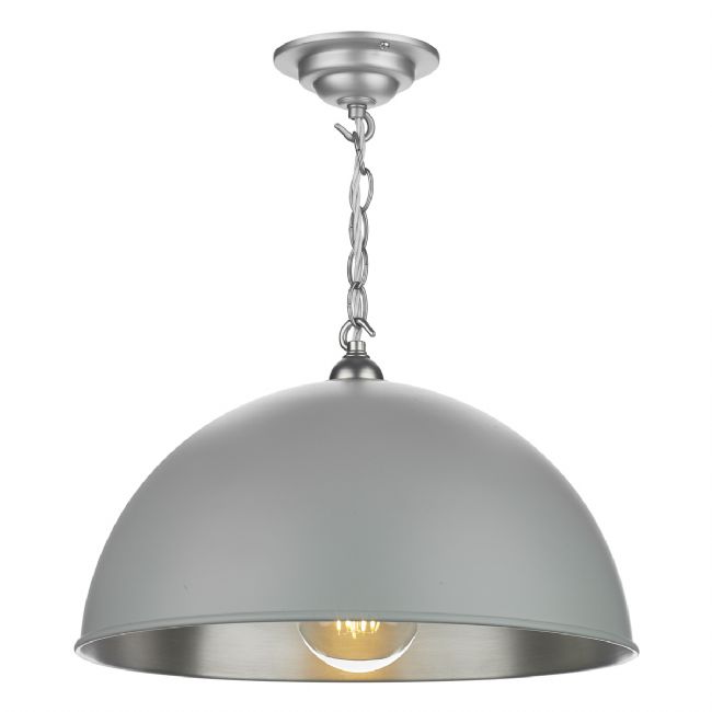 Ealing Pendant Large Powder Grey