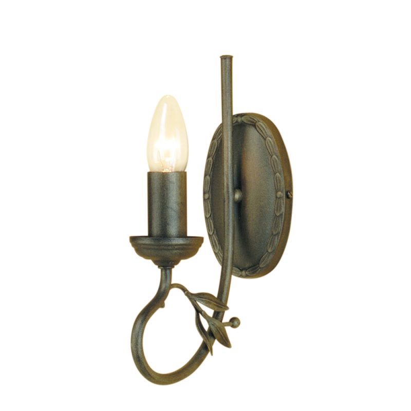 Elstead OV1 Olivia Wall Light Black Gold