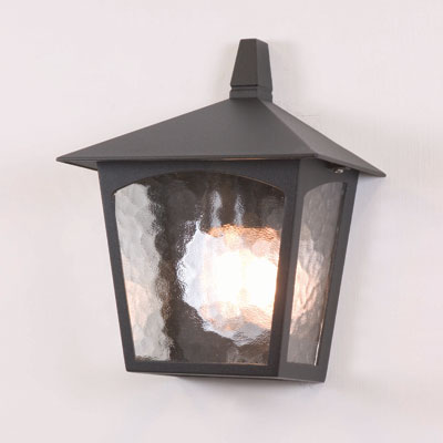 BL15 York Half Lantern Black