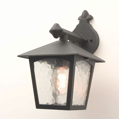 BL2 York Wall Lantern Black