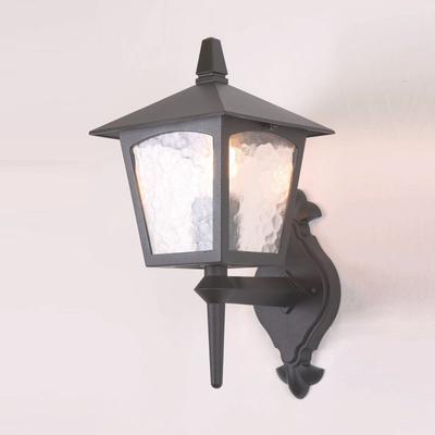 BL5 York Wall Lantern Black