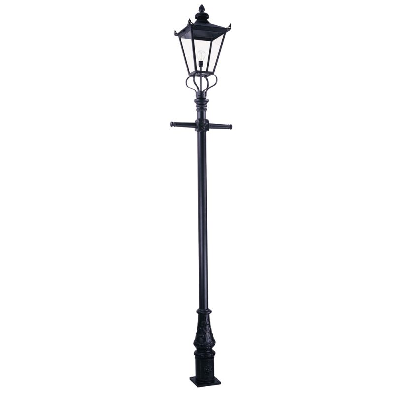 Elstead WSLP1 Wilmslow Lamp post Lantern Black