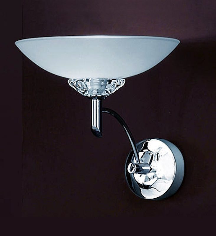 Franklite FL2006/1 Fizz 1 light Wall Light Chrome