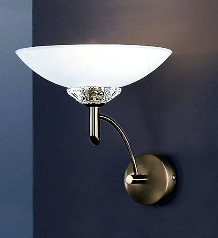 Franklite FL2010/1 Fizz 1 light Wall Light Bronze