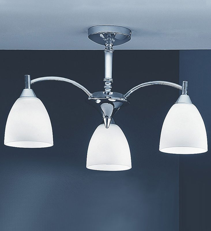 4120873 Gemma 3 light Chrome Ceiling Light