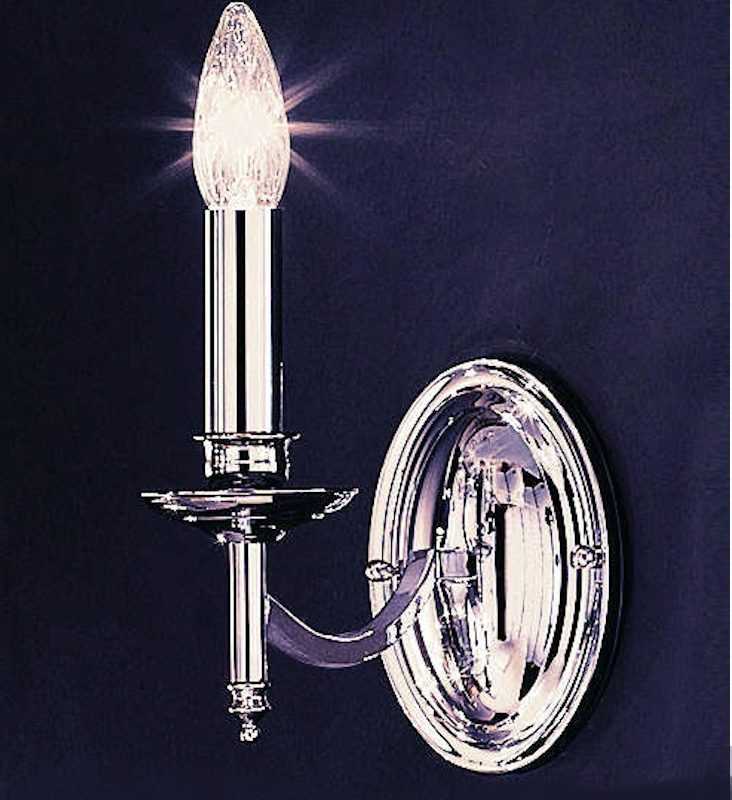 Franklite FL2090/1 Petrushka 1 light wall light Chrome