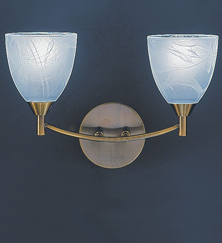 4121052 Gemma Twin wall light Bronze