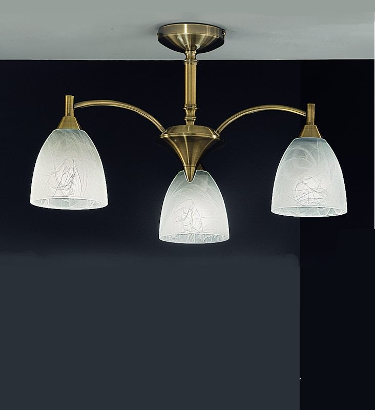 4121053 Gemma 3 light Bronze Ceiling Light