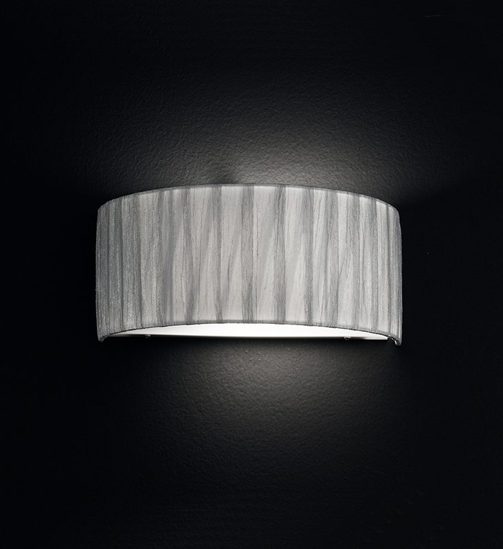 Franklite FL2283/1 Lucera Satin Nickel Wall Light