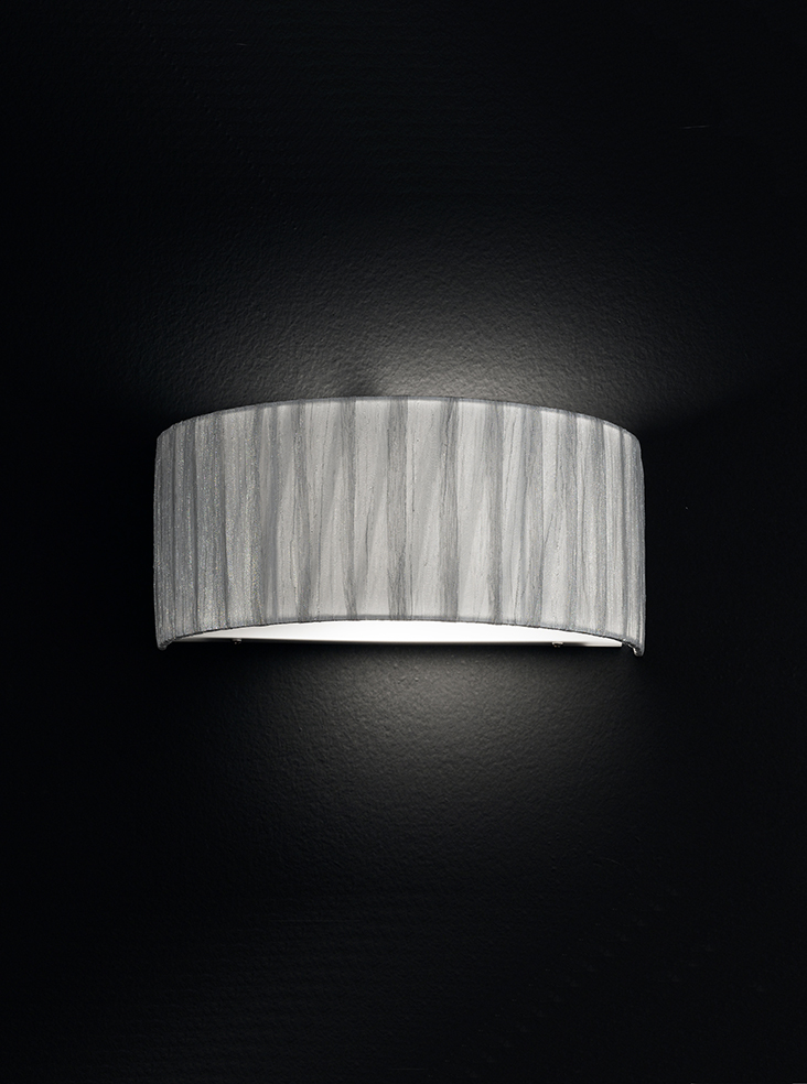 Franklite FL2283/1 Lucera Satin Nickel Wall Light