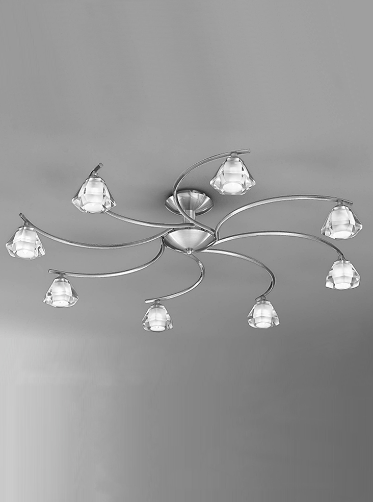 Satin Nickel Ceiling Light | Ceiling Light Satin Nickel