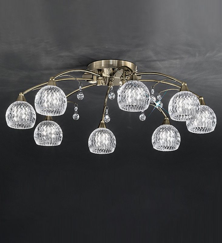 Antique Brass Ceiling | Ceiling Light Antique Brass