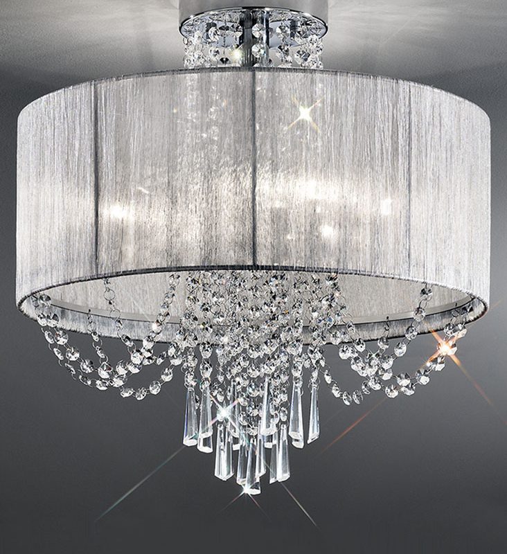 FL2303/6 Empress 6 Light Crystal Ceiling Light
