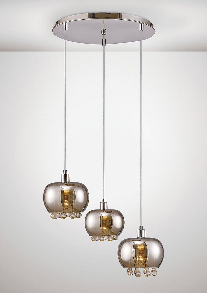 1531601 Triple round Pendant