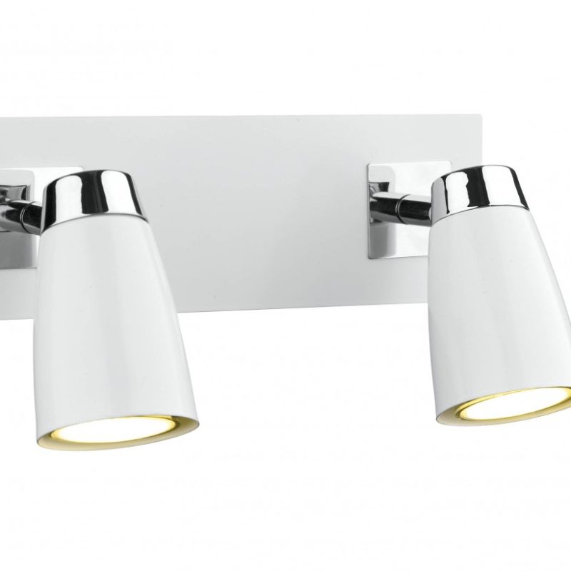 Dar LOF772 Loft Twin Spot Light White