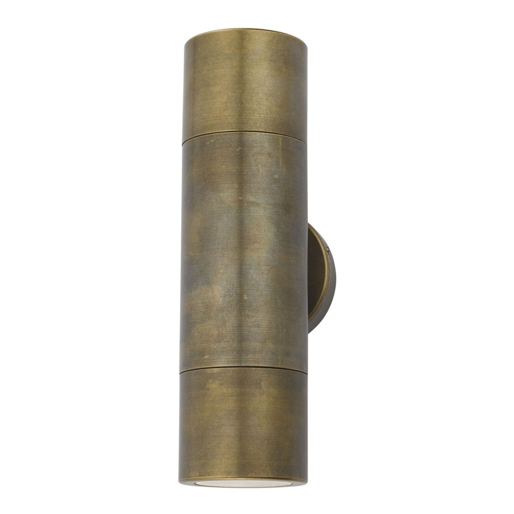 Rega Solid Brass Up and Down Wall Light