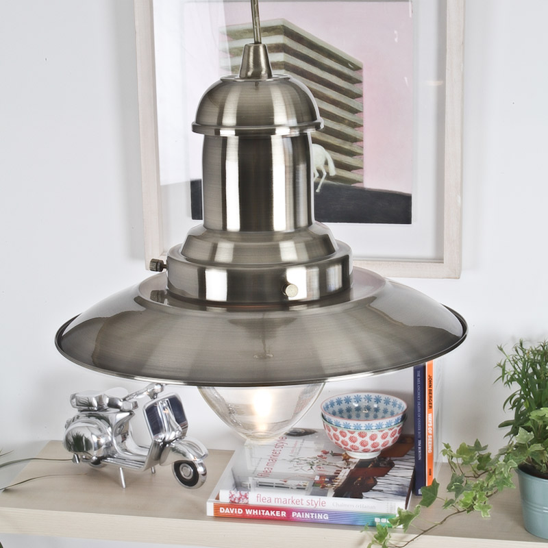 Fisherman Lantern Antique Brass