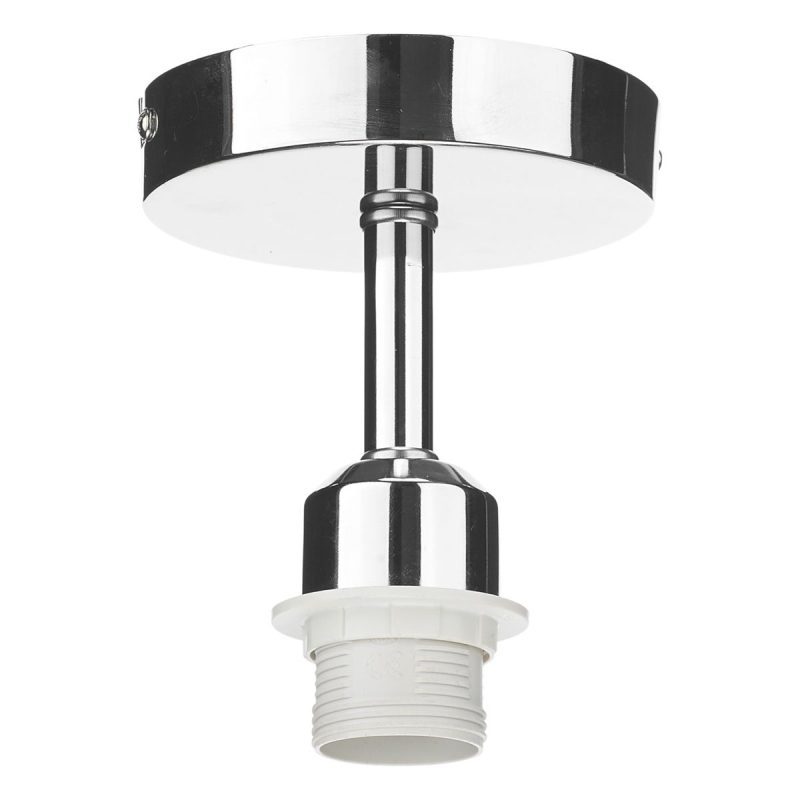 Semi-Flush Ceiling Rose Polished Chrome