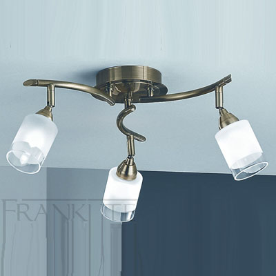 488773 Company Bronze 3 light Ceiling Light