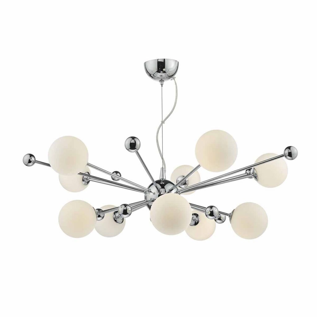 DURS102350 Ursula 10 Light in Polished Chrome