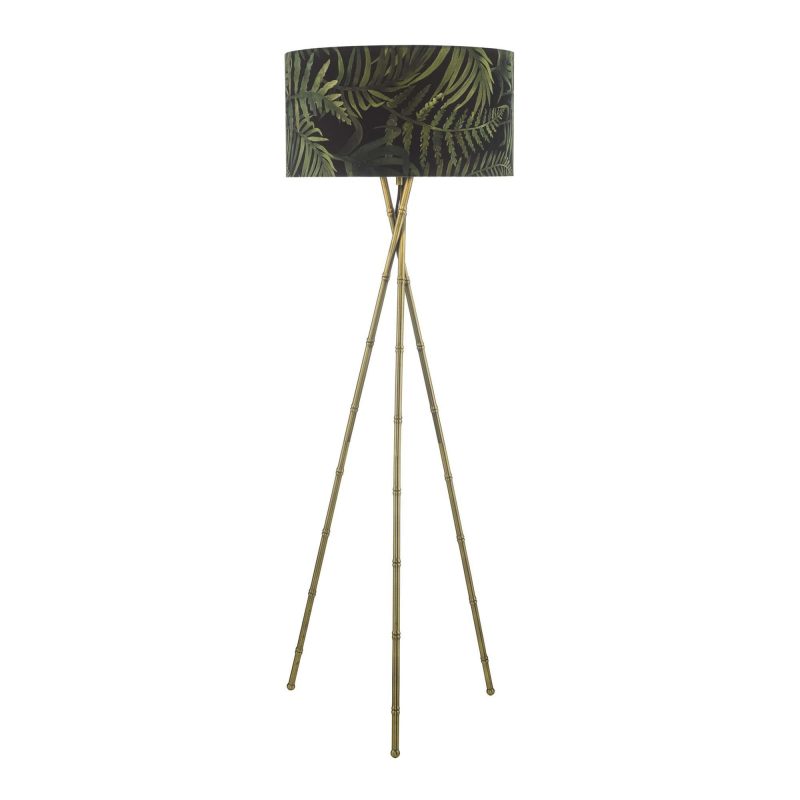 Bamboo floor lamp