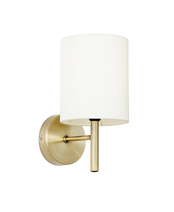 31BRI1WBAB 1 Light Wall Light Antique Brass