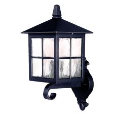 BL17 Winchester Black Wall Lantern
