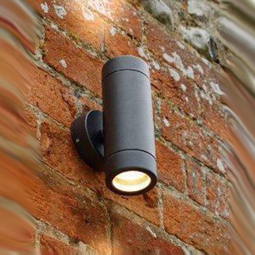 Up and Down Budget Black Outdoor Wall Light