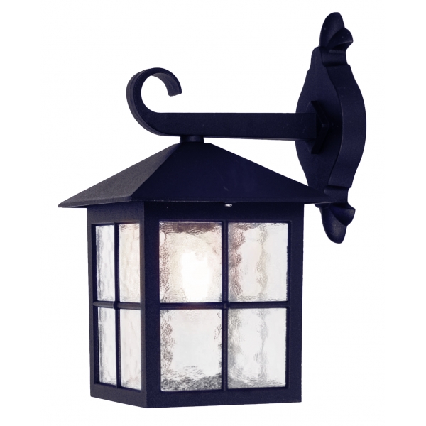 BL18 Winchester Black Wall Lantern