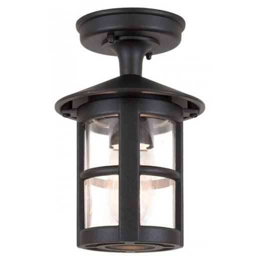 1514289 Flush outdoor Lantern Black