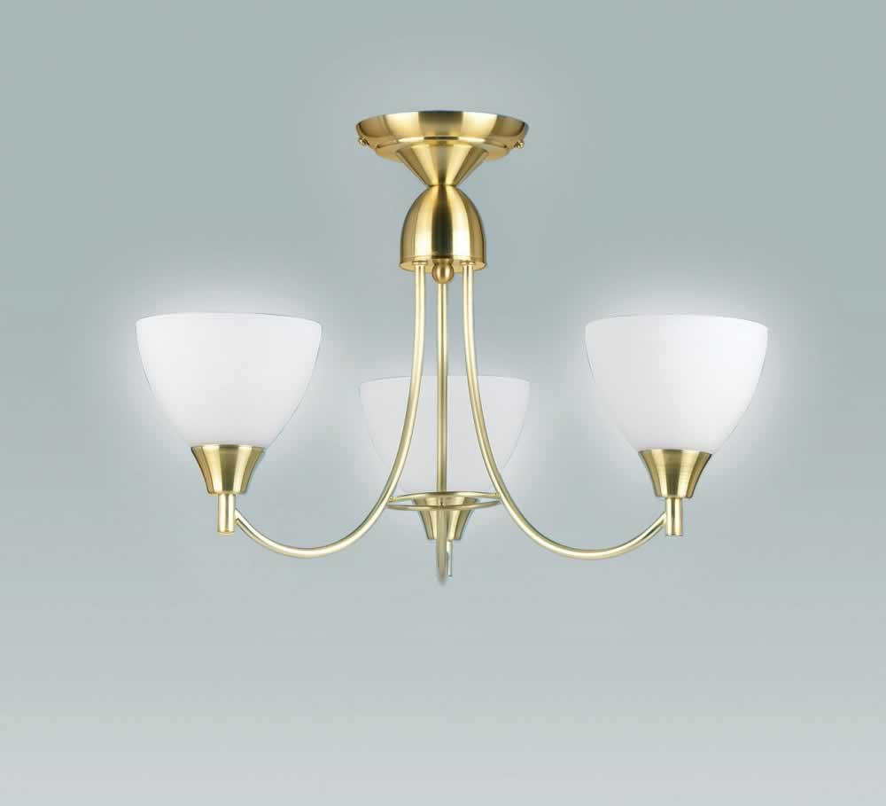 3118053AN Ana 3 Light Pendant Antique Brass - Image 2