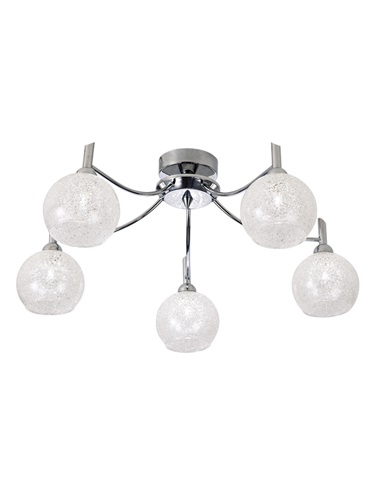 5lt Ceiling Light Chrome | Chrome Ceiling Light