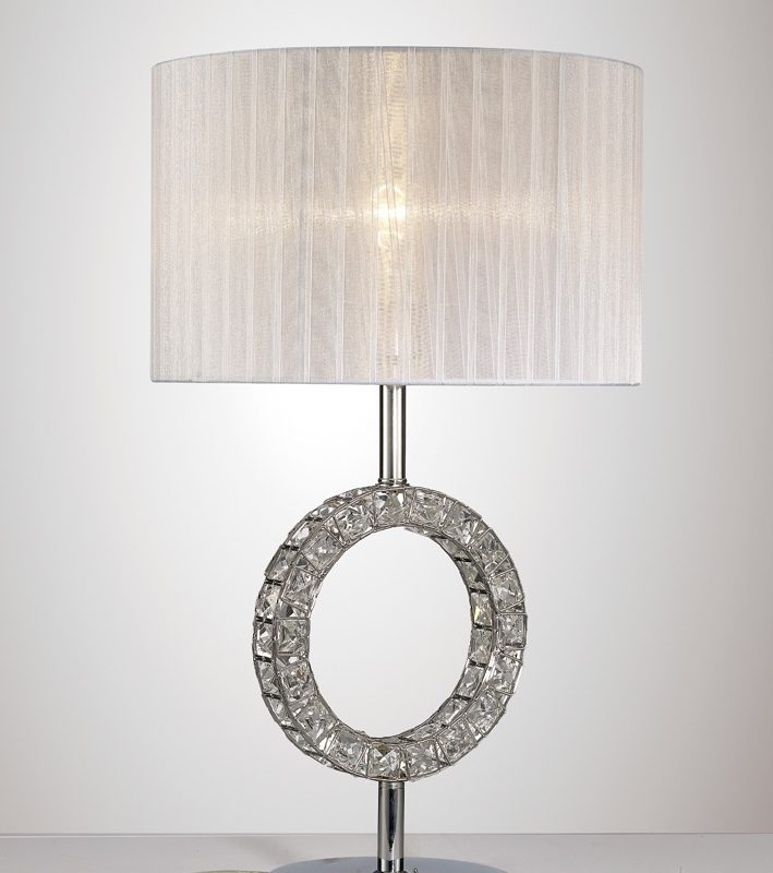 Diyas IL31534 Florence Table lamp Chrome