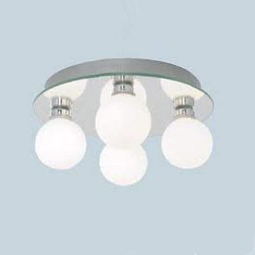 Globes 4 Light Bathroom Ceiling Light