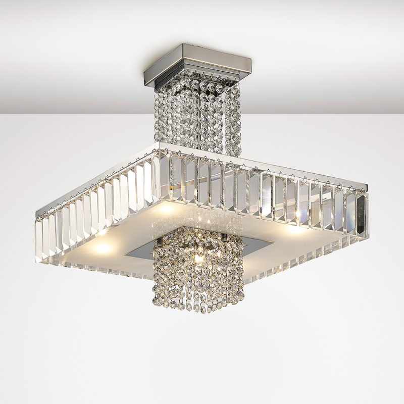 5 Light Semi-Flush Ceiling Light