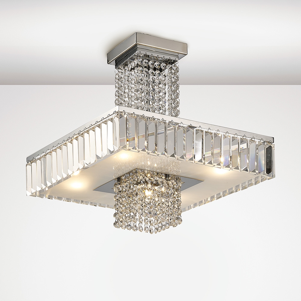 5 Light Semi-Flush Ceiling Light