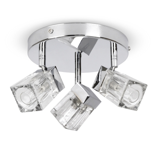 Ice Cube 3 Light Polished Chrome