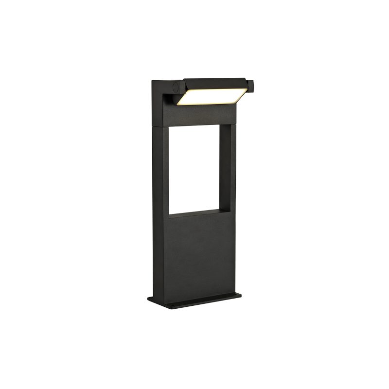 2003382 Lucan IP54 Black Small Bollard LED 10W