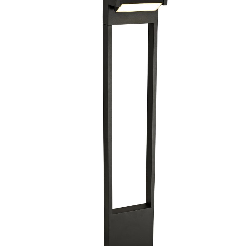 2003383 Lucan IP54 Black Large Bollard LED 10W