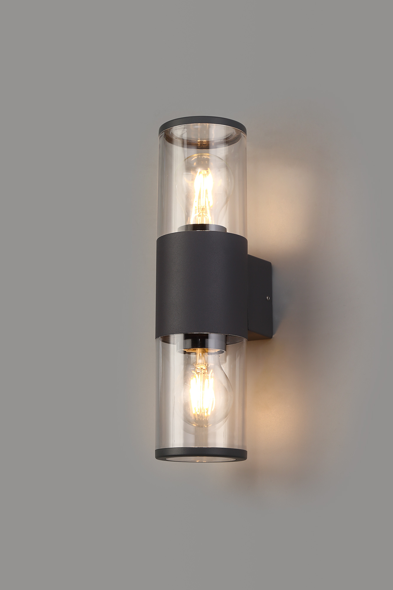 2003322 Macy 2 Light Outdoor Wall Light Anthracite - Image 2