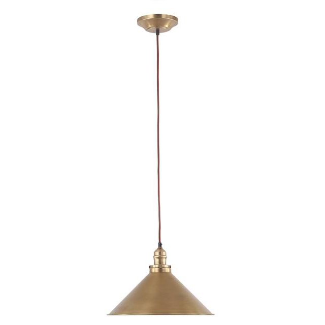 Single pendant Antique brass
