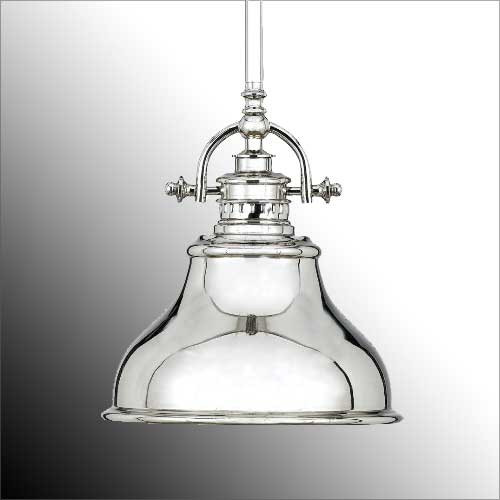 Single Small Pendant Imperial Silver