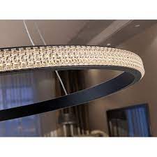 69717526 Black LED Ring Pendant - Image 2